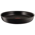 TEFAL Frying Pan L6500502 Ingenio Expertise Frying, Diameter 26 cm, Suitable for induction hob, Removable handle, Black