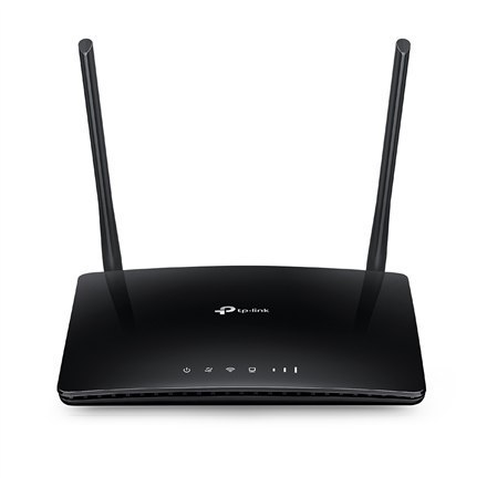TP-LINK 4G LTE Router TL-MR6400 802.11n, 300 Mbit/s, 10/100 Mbit/s, Ethernet LAN (RJ-45) ports 3, 4G, Antenna type 2xExternal, L TP-LINK 4G LTE Router TL-MR6400 802.11n, 300 Mbit/s, 10/100 Mbit/s, Ethernet LAN (RJ-45) ports 3, 4G, Antenna type 2xExternal, L