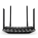 TP-LINK Router Archer C6 802.11ac, 300+867 Mbit/s, 10/100/1000 Mbit/s, Ethernet LAN (RJ-45) ports 4, MU-MiMO Yes, Antenna type 4