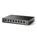 TP-LINK Switch TL-SG108E Web Management, Desktop, 1 Gbps (RJ-45) ports quantity 8, Power supply type External