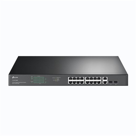 TP-LINK Switch TL-SG1218MP Unmanaged, Rack Mountable, 10/100 Mbps (RJ-45) ports quantity 18, PoE+ ports quantity 16 TP-LINK Switch TL-SG1218MP Unmanaged, Rack Mountable, 10/100 Mbps (RJ-45) ports quantity 18, PoE+ ports quantity 16