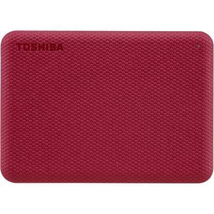 Toshiba Canvio Advance HDTCA40ER3CA 4000 GB, 2.5 ", USB 3.2 Gen1, Red Toshiba Canvio Advance HDTCA40ER3CA 4000 GB, 2.5 ", USB 3.2 Gen1, Red