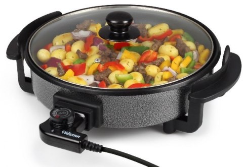 Tristar Multifunctional grill pan PZ-2963 Grill, Diameter 30 cm, Lid included, Fixed handle, Black Tristar Multifunctional grill pan PZ-2963 Grill, Diameter 30 cm, Lid included, Fixed handle, Black