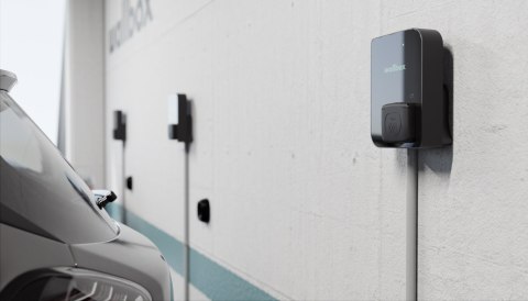 Wallbox Copper SB Electric Vehicle charger, Type 2 Socket, 22kW, Black Wallbox Copper SB Electric Vehicle charger, Type 2 Socket, 22kW, Black