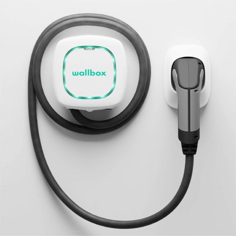 Wallbox Pulsar Plus Electric Vehicle charger, 7 meter cable Type 2, 22kW, Black Wallbox Pulsar Plus Electric Vehicle charger, 7 meter cable Type 2, 22kW, Black