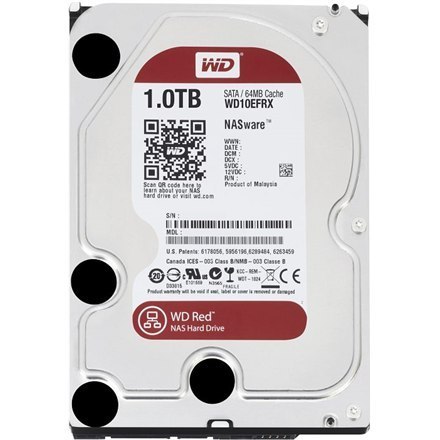 Western Digital Red 1TB SATA 6 Gb/s 5400 RPM, 1000 GB, 64 MB Western Digital Red 1TB SATA 6 Gb/s 5400 RPM, 1000 GB, 64 MB