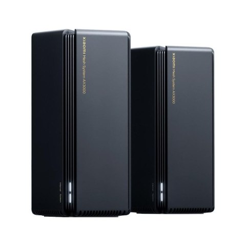 Xiaomi Mesh System AX3000 (2-pack) 802.11ax, 574+2402 Mbit/s, Ethernet LAN (RJ-45) ports 3, Mesh Support Yes, MU-MiMO No, Ante Xiaomi Mesh System AX3000 (2-pack) 802.11ax, 574+2402 Mbit/s, Ethernet LAN (RJ-45) ports 3, Mesh Support Yes, MU-MiMO No, Ante