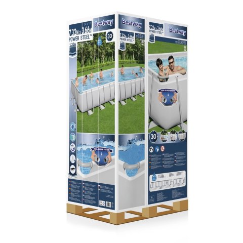 Basen Ogrodowy Stelażowy 732 x 366 x 132 cm Bestway 56474 Basen Ogrodowy Stelażowy 732 x 366 x 132 cm Bestway 56474