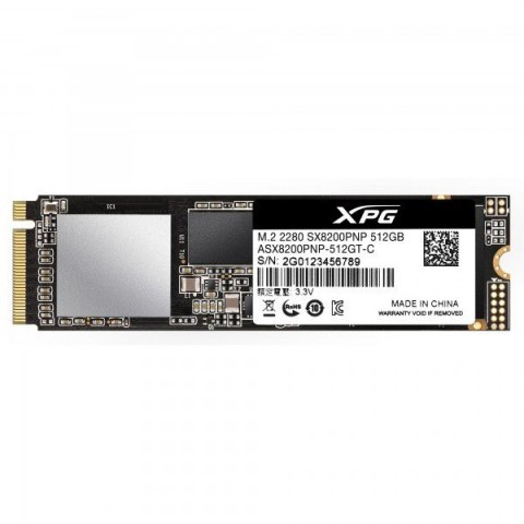 ADATA XPG SX8200 Pro 512 GB, SSD interface M.2 NVME, Write speed 2300 MB/s, Read speed 3500 MB/s ADATA XPG SX8200 Pro 512 GB, SSD interface M.2 NVME, Write speed 2300 MB/s, Read speed 3500 MB/s