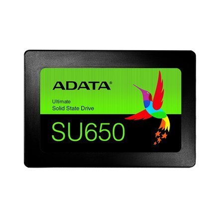 ADATA Ultimate SU650 120 GB, SSD interface SATA, Write speed 320 MB/s, Read speed 520 MB/s