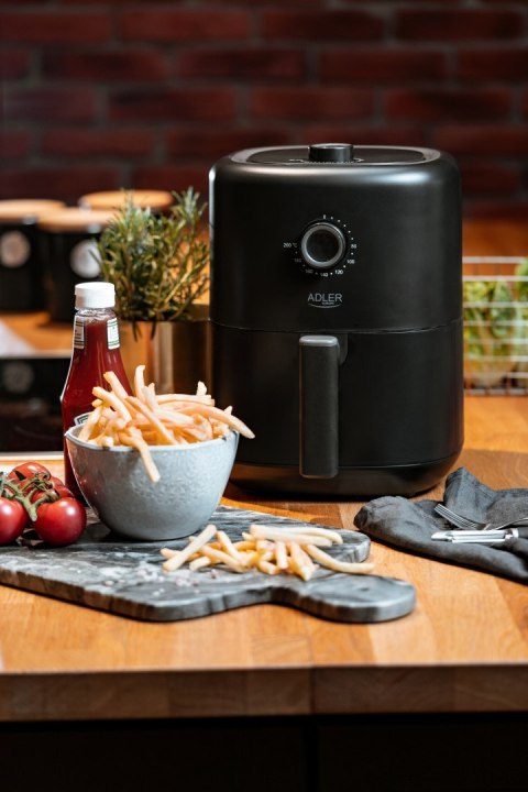 Adler Airfryer AD 6310 Power 2200 W, Capacity 3 L, High-volume hot-air circulation technology, Black Adler Airfryer AD 6310 Power 2200 W, Capacity 3 L, High-volume hot-air circulation technology, Black