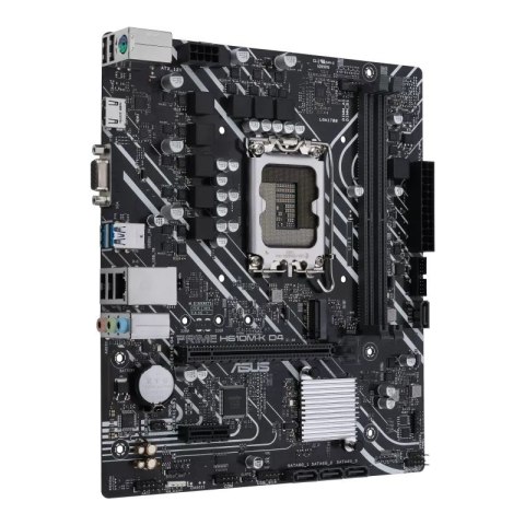 Asus PRIME H610M-K D4 Processor family Intel, Processor socket LGA1700, DDR4 DIMM, Memory slots 2, Supported hard disk drive in Asus PRIME H610M-K D4 Processor family Intel, Processor socket LGA1700, DDR4 DIMM, Memory slots 2, Supported hard disk drive in