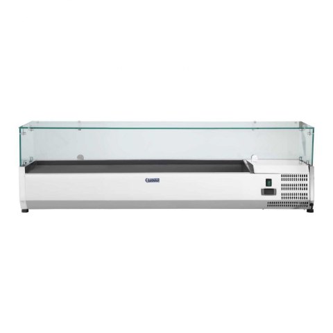 Nadstawa chłodnicza ze szklaną osłoną 7x GN1/4 160cm Nadstawa chłodnicza ze szklaną osłoną 7x GN1/4 160cm