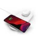 Belkin 15W Dual Wireless Charging Pads BOOST CHARGE White