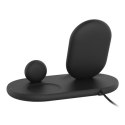 Belkin 3-in-1 Wireless Charger for Apple Devices BOOST CHARGE Black