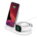 Bezprzewodowa ładowarka Belkin 3 w 1 do urządzeń Apple BOOST CHARGE, kolor: biały