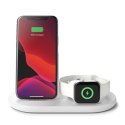 Bezprzewodowa ładowarka Belkin 3 w 1 do urządzeń Apple BOOST CHARGE, kolor: biały