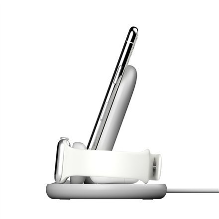 Bezprzewodowa ładowarka Belkin 3 w 1 do urządzeń Apple BOOST CHARGE, kolor: biały Bezprzewodowa ładowarka Belkin 3 w 1 do urządzeń Apple BOOST CHARGE, kolor: biały