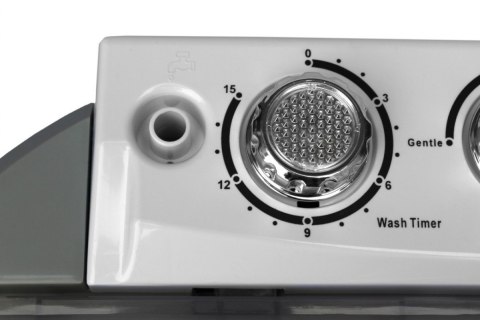 Camry Washing machine CR 8052 Top loading, Washing capacity 3 kg, 1300 RPM, Depth 40 cm, Width 60 cm, White-Grey, Camry Washing machine CR 8052 Top loading, Washing capacity 3 kg, 1300 RPM, Depth 40 cm, Width 60 cm, White-Grey,