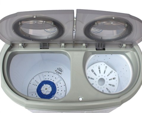 Camry Washing machine CR 8052 Top loading, Washing capacity 3 kg, 1300 RPM, Depth 40 cm, Width 60 cm, White-Grey, Camry Washing machine CR 8052 Top loading, Washing capacity 3 kg, 1300 RPM, Depth 40 cm, Width 60 cm, White-Grey,
