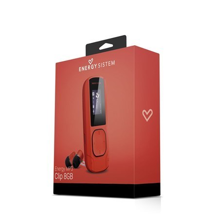 Energy Sistem MP3 Player Clip MP3 Built-in microphone, USB, Coral Energy Sistem MP3 Player Clip MP3 Built-in microphone, USB, Coral