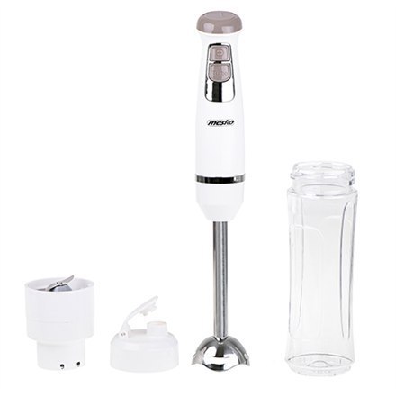 Mesko Blender MS 4624 Hand Blender, 1000 W, Number of speeds Variable, Turbo mode, White Mesko Blender MS 4624 Hand Blender, 1000 W, Number of speeds Variable, Turbo mode, White