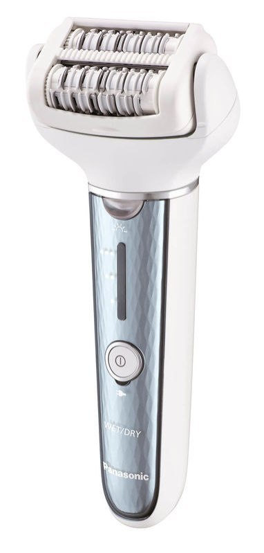 Panasonic Epilator ES-EL2A-A503 Operating time (max) 30 min, Number of power levels 3, Wet & Dry, Grey/White Panasonic Epilator ES-EL2A-A503 Operating time (max) 30 min, Number of power levels 3, Wet & Dry, Grey/White