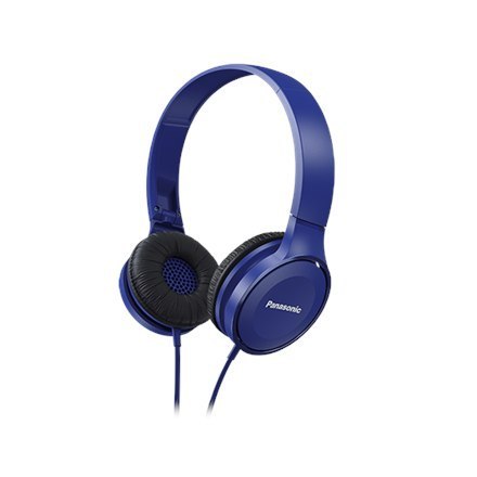 Panasonic RP-HF100E-A Headband/On-Ear, Blue Panasonic RP-HF100E-A Headband/On-Ear, Blue