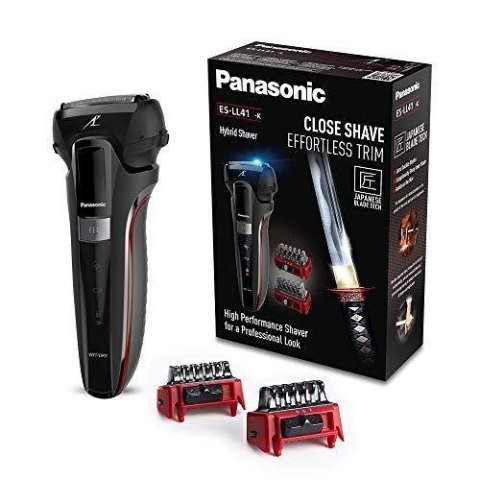 Panasonic Shaver ES-LL41-K503 Operating time (max) 50 min, Lithium Ion, Black, Cordless Panasonic Shaver ES-LL41-K503 Operating time (max) 50 min, Lithium Ion, Black, Cordless