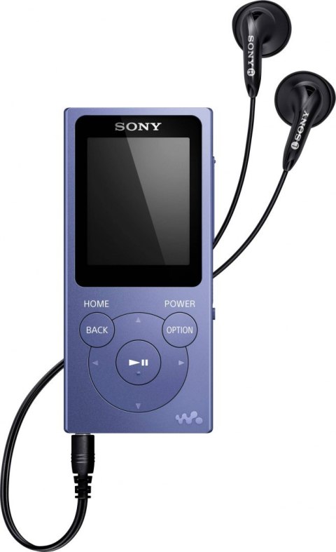 Sony Walkman NW-E394L MP3 Player with FM radio, 8GB, Blue Sony Walkman NW-E394L MP3 Player with FM radio, 8GB, Blue