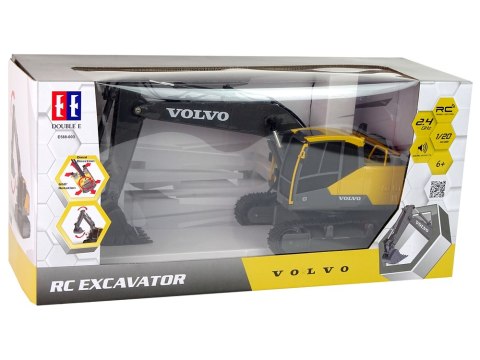 Volvo Duża Koparka R/C Gąsienicowa 1:20 2.4G Volvo Duża Koparka R/C Gąsienicowa 1:20 2.4G