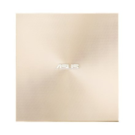 Asus ZenDrive U9M Interface USB 2.0, DVD±RW, CD read speed 24 x, CD write speed 24 x, Gold