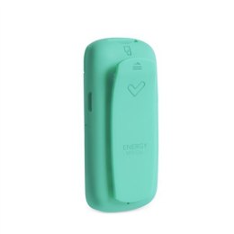 Odtwarzacz MP3 Energy Sistem, klips do paska, Wbudowany mikrofon, USB, kolor: miętowy