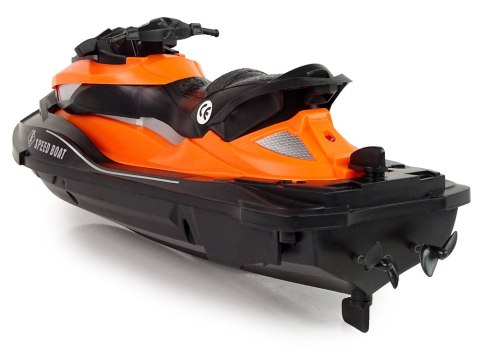 Skuter Wodny R/C Zdalnie sterowany Motorówka 2,4G Pomarańczowa Skuter Wodny R/C Zdalnie sterowany Motorówka 2,4G Pomarańczowa