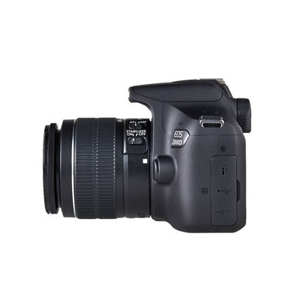 Canon EOS 2000D 18-55 III EU26 SLR Camera Kit, Megapixel 24.1 MP, ISO 12800, Display diagonal 3.0 ", Wi-Fi, Video recording, APS Canon EOS 2000D 18-55 III EU26 SLR Camera Kit, Megapixel 24.1 MP, ISO 12800, Display diagonal 3.0 ", Wi-Fi, Video recording, APS