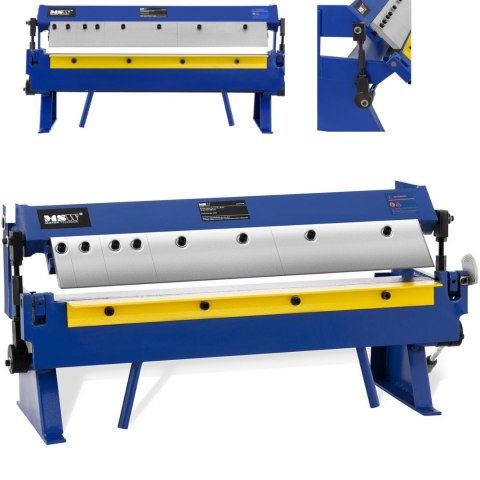 Giętarka zaginarka segmentowa stołowa do blachy 1 mm 610 mm Giętarka zaginarka segmentowa stołowa do blachy 1 mm 610 mm