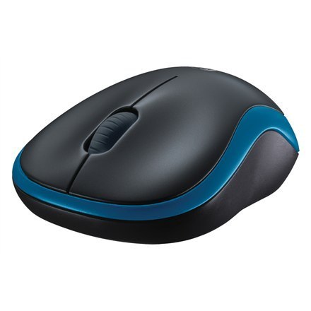 Logitech Mouse M185 Wireless, Blue/ black