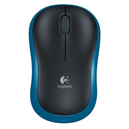 Logitech Mouse M185 Wireless, Blue/ black