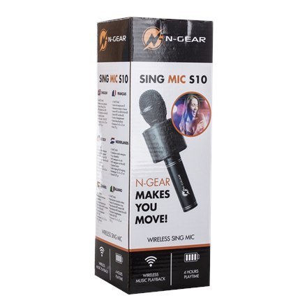 N-Gear Sing Mic S20 Bluetooth Karaoke Disco Microphone N-Gear Sing Mic S20 Bluetooth Karaoke Disco Microphone