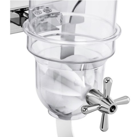 Dozownik dyspenser do płatków ryżu cukierków przezroczysty nierdzewny 3.5 l Dozownik dyspenser do płatków ryżu cukierków przezroczysty nierdzewny 3.5 l
