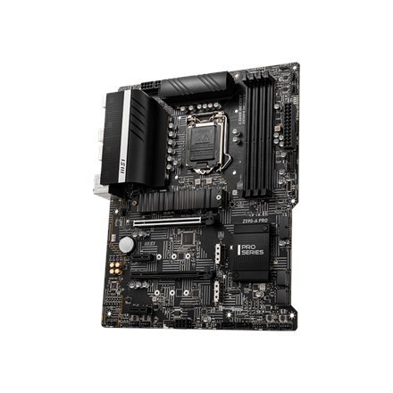 MSI Z590-A PRO Processor family Intel, Processor socket LGA1200, DDR4 DIMM, Memory slots 4, Supported hard disk drive interface