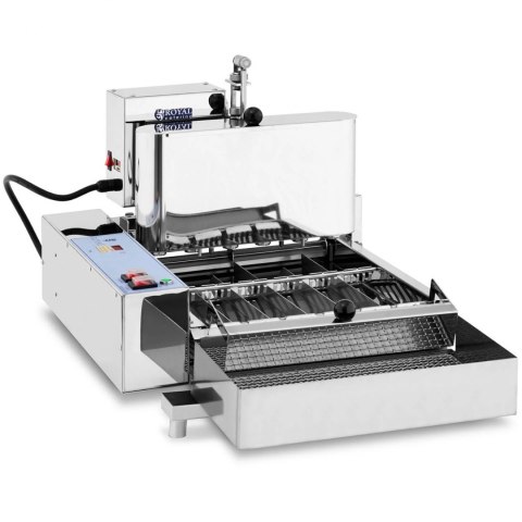 Maszyna do produkcji formowania smażenia mini pączków donutów 1440 szt./godz 2800 W 8 l Maszyna do produkcji formowania smażenia mini pączków donutów 1440 szt./godz 2800 W 8 l
