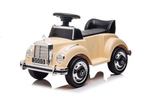 Jeździk Na Akumulator Mercedes 300S Beżowy Jeździk Na Akumulator Mercedes 300S Beżowy