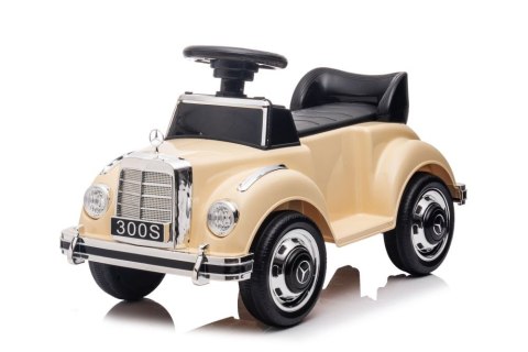 Jeździk Na Akumulator Mercedes 300S Beżowy Jeździk Na Akumulator Mercedes 300S Beżowy