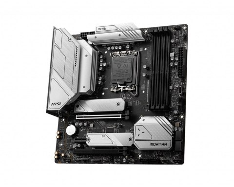 MSI MAG B660M MORTAR WIFI DDR4 Processor family Intel, Processor socket LGA1700, DDR4 DIMM, Memory slots 4, Supported hard disk MSI MAG B660M MORTAR WIFI DDR4 Processor family Intel, Processor socket LGA1700, DDR4 DIMM, Memory slots 4, Supported hard disk