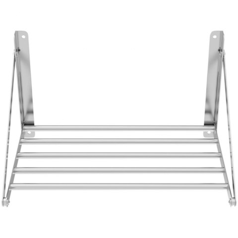 Półka ścienna składana ze stali nierdzewnej do 40 kg 60 x 45 cm Półka ścienna składana ze stali nierdzewnej do 40 kg 60 x 45 cm