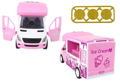 Interaktywne Auto Lodziarnia Food Truck Światło Dźwięk Lody Interaktywne Auto Lodziarnia Food Truck Światło Dźwięk Lody