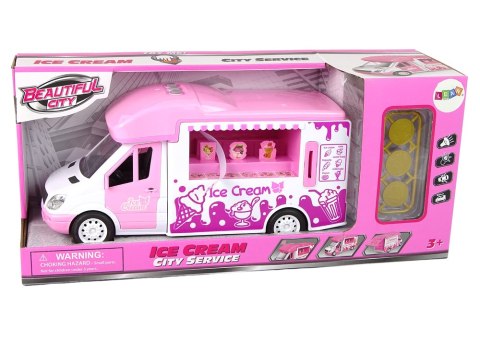 Interaktywne Auto Lodziarnia Food Truck Światło Dźwięk Lody Interaktywne Auto Lodziarnia Food Truck Światło Dźwięk Lody