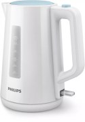 Philips Kettle HD9318/70 Electric, 2200 W, 1.7 L, Plastic, 360° rotational base, White
