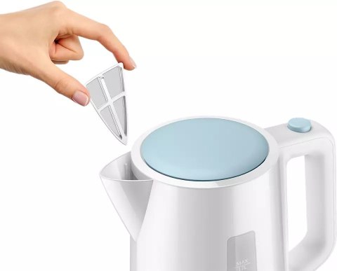 Philips Kettle HD9318/70 Electric, 2200 W, 1.7 L, Plastic, 360° rotational base, White Philips Kettle HD9318/70 Electric, 2200 W, 1.7 L, Plastic, 360° rotational base, White